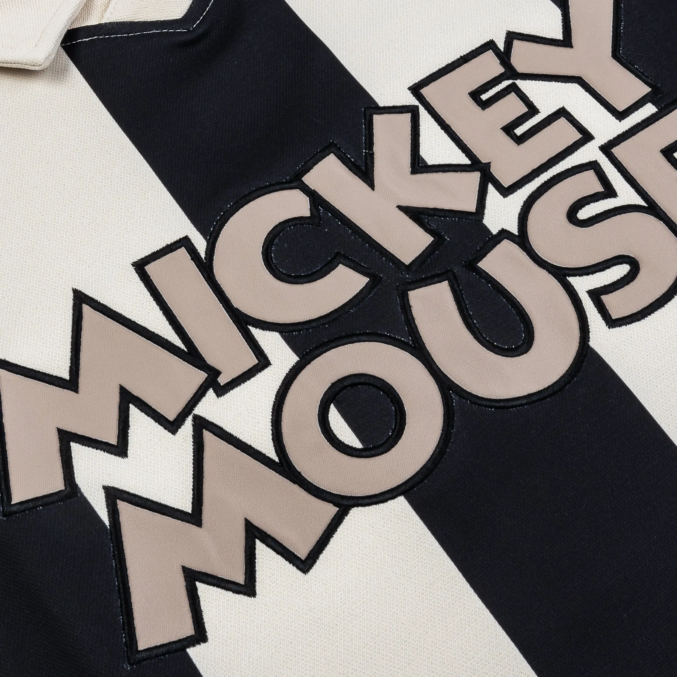 Disney Mickey and Friends By Shoe Palace 28 Soccer Mens Jersey (Black/Cream) Sweat Resistant Finish Fade Resistant Finish