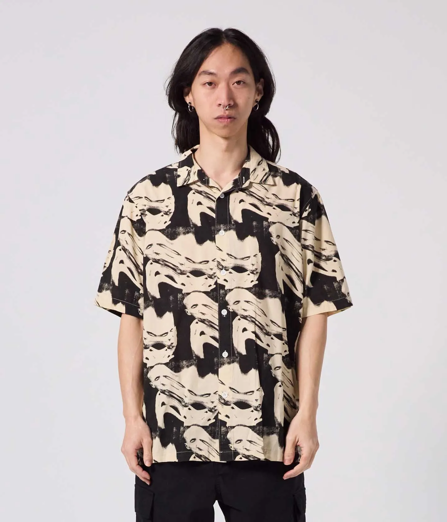 DISTORT SS SHIRT // BONE Soft and durable Bright and Bold