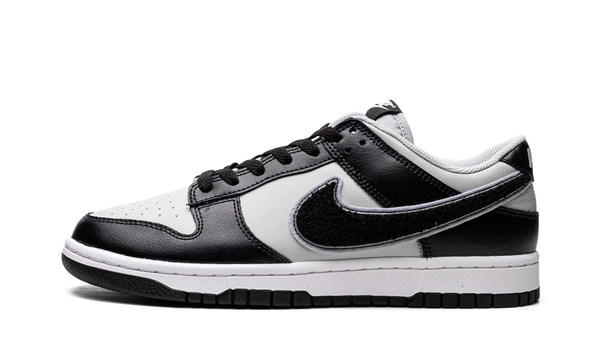 Eva Midsole Fast Ride Dunk Low Chenille Swoosh Black Grey Sale
