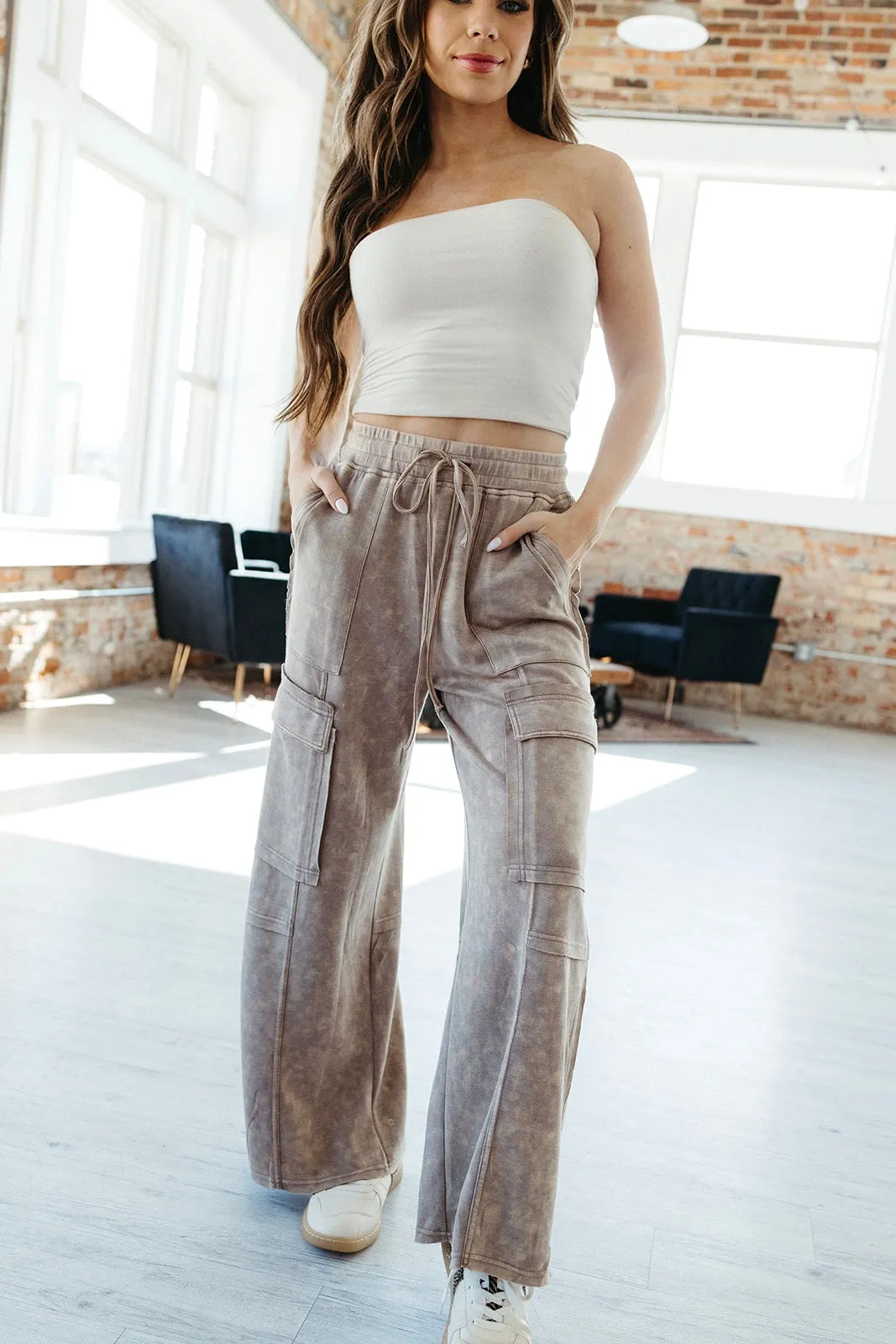 Pull-on style Utility Style Dustborne Cargo Pants