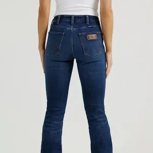 Sharp Edge Wrangler Retro Women's Bailey High Rise Bootcut Jean in Isla