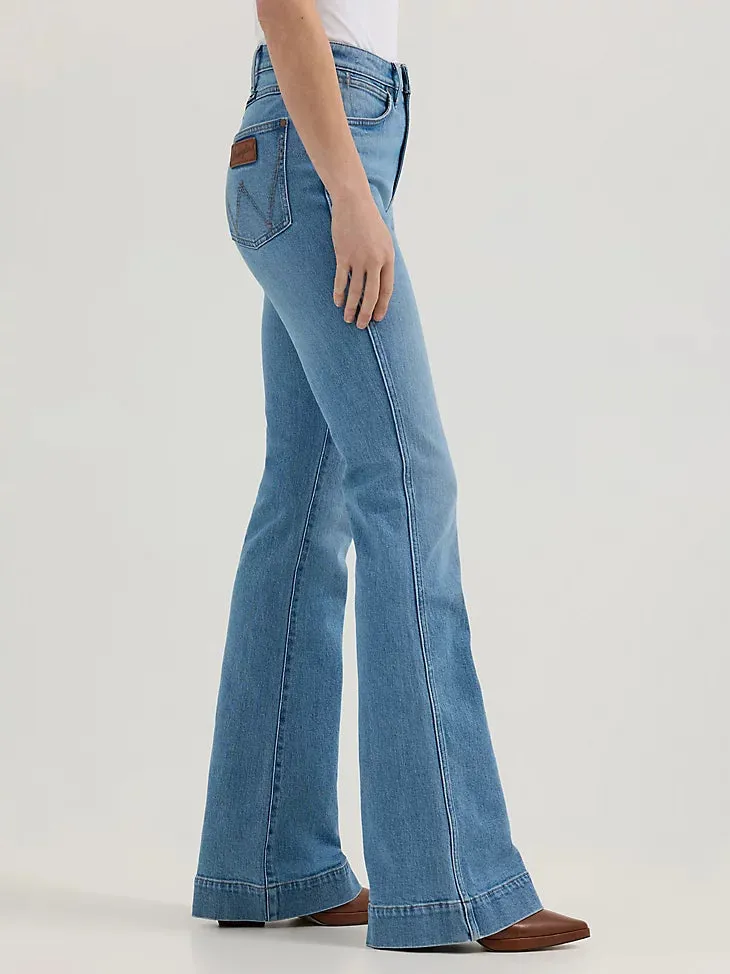 Daily Wear Festival Outfit Wrangler Retro Women's Bailey High Rise Trouser in Jordyn