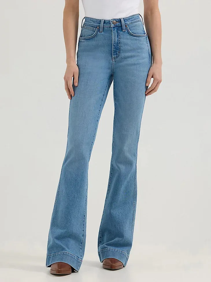 Wrangler Retro Women's Bailey High Rise Trouser in Jordyn Chic Wear Comfortable Choice