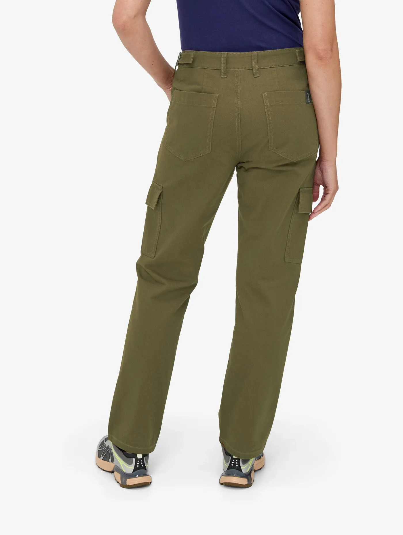 Women's Carmel Cargo Trouser Evening Stroll Weekend Getaway Couple Look Modern