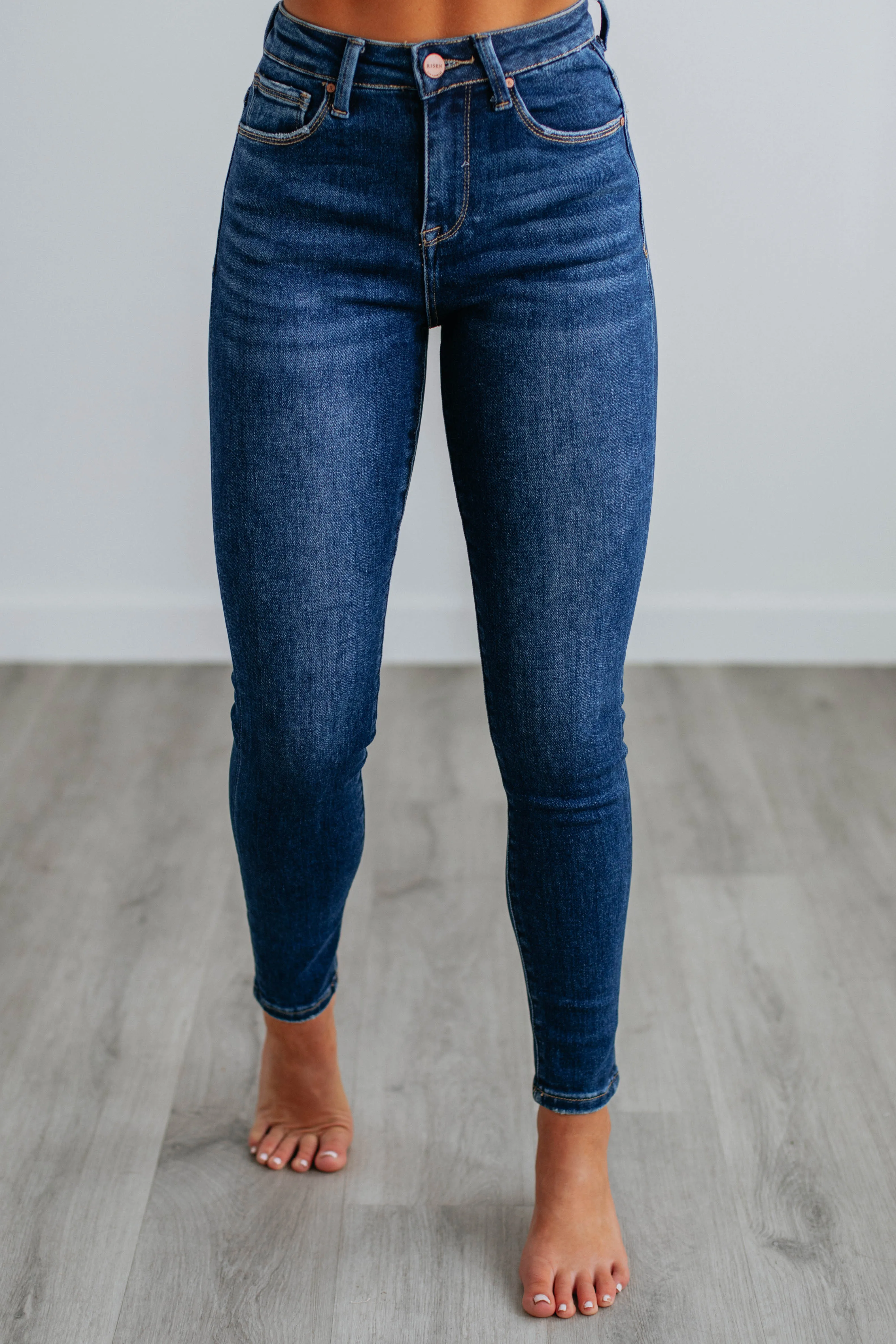 Edita Risen Jeans - Dark Wash All Season Style Minimalist Weekend Getaway Casual