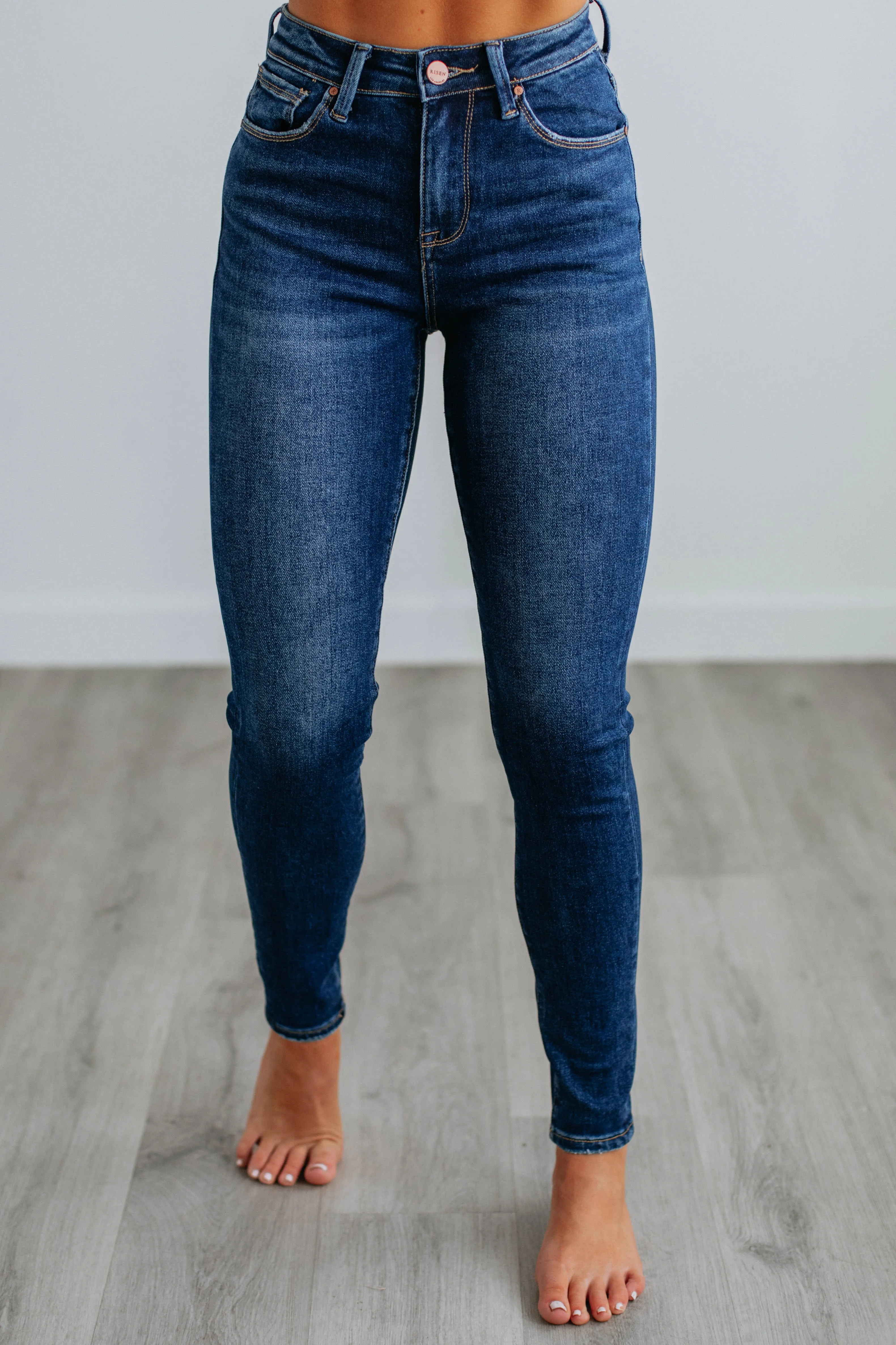 Edita Risen Jeans - Dark Wash Trendy Wear