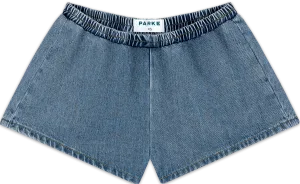 City Mood Breathable fabric construction Elastic Denim Short