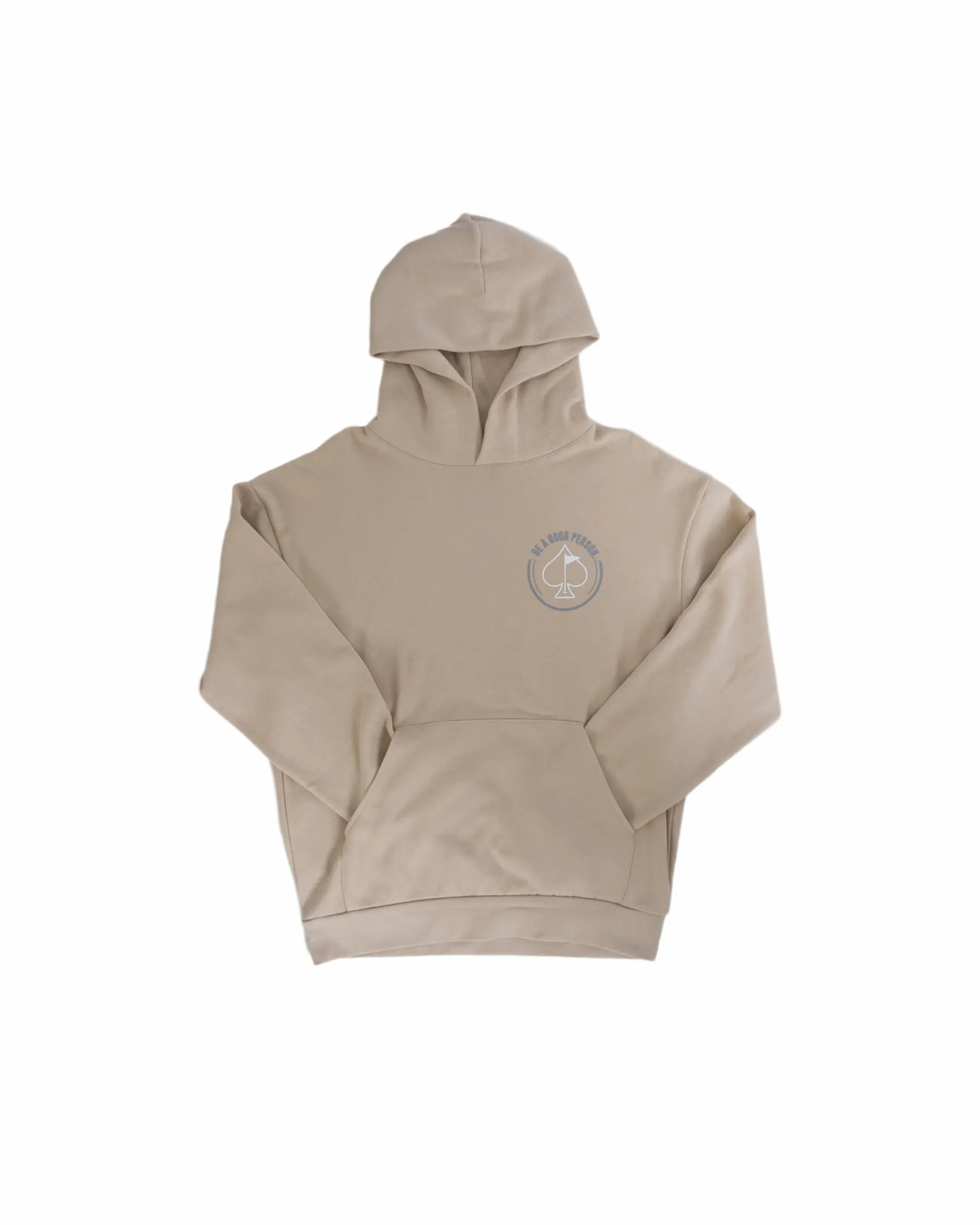 consumer preference Chill Vibes Be A Good Person X Pins and Aces Relax Hood Hoodie - Cream