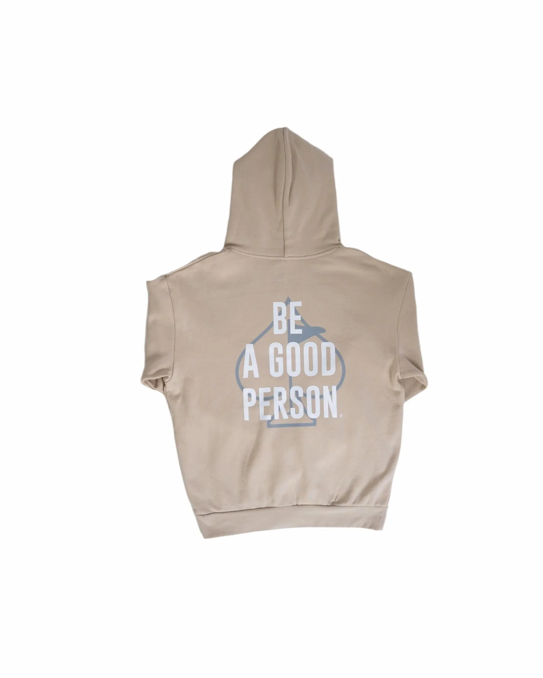Layered Fit Be A Good Person X Pins and Aces Relax Hood Hoodie - Cream