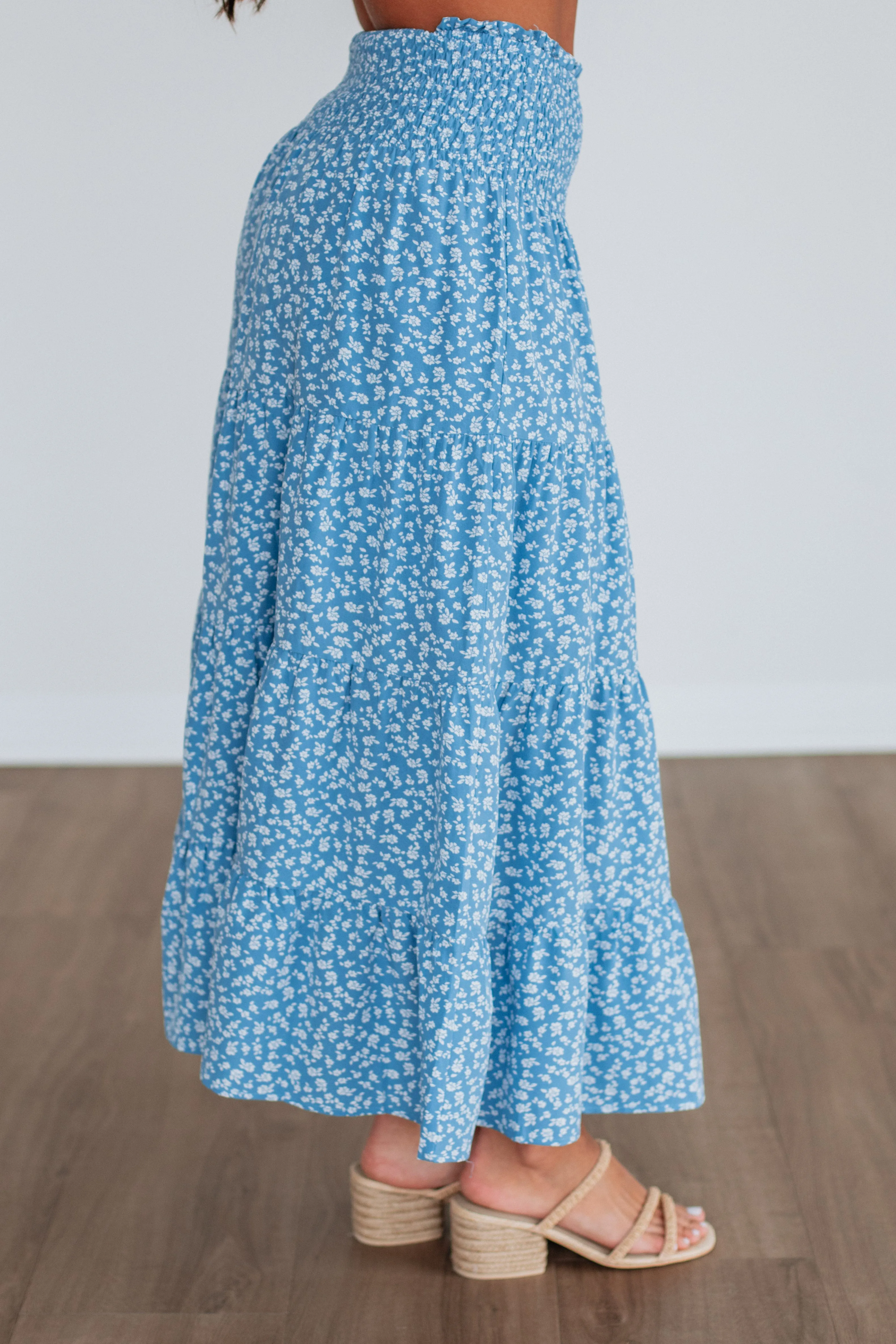 Quick Fit Print Mix Elissa Floral Skirt