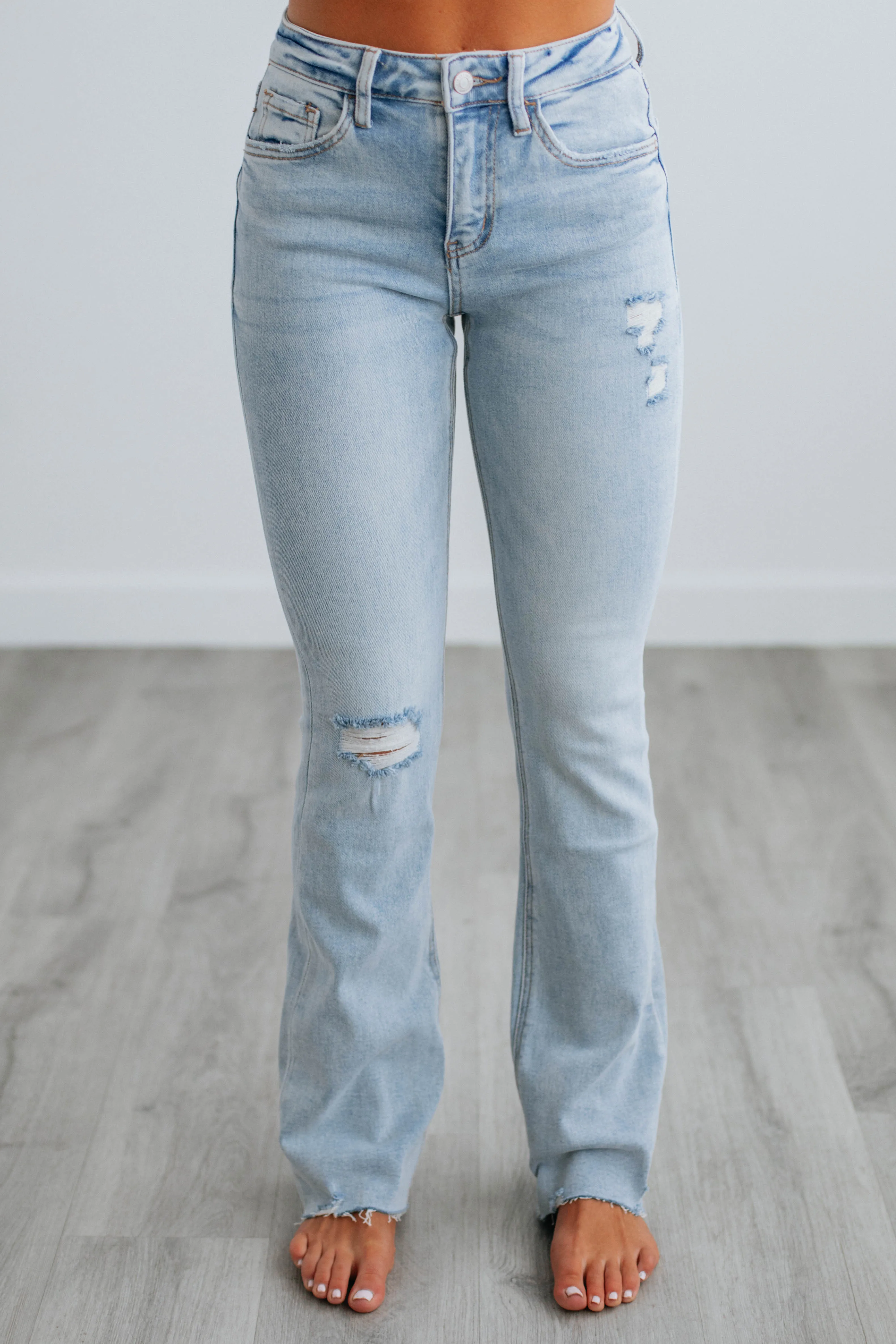 Elizabeth Vervet Jeans High Durability Street Inspired