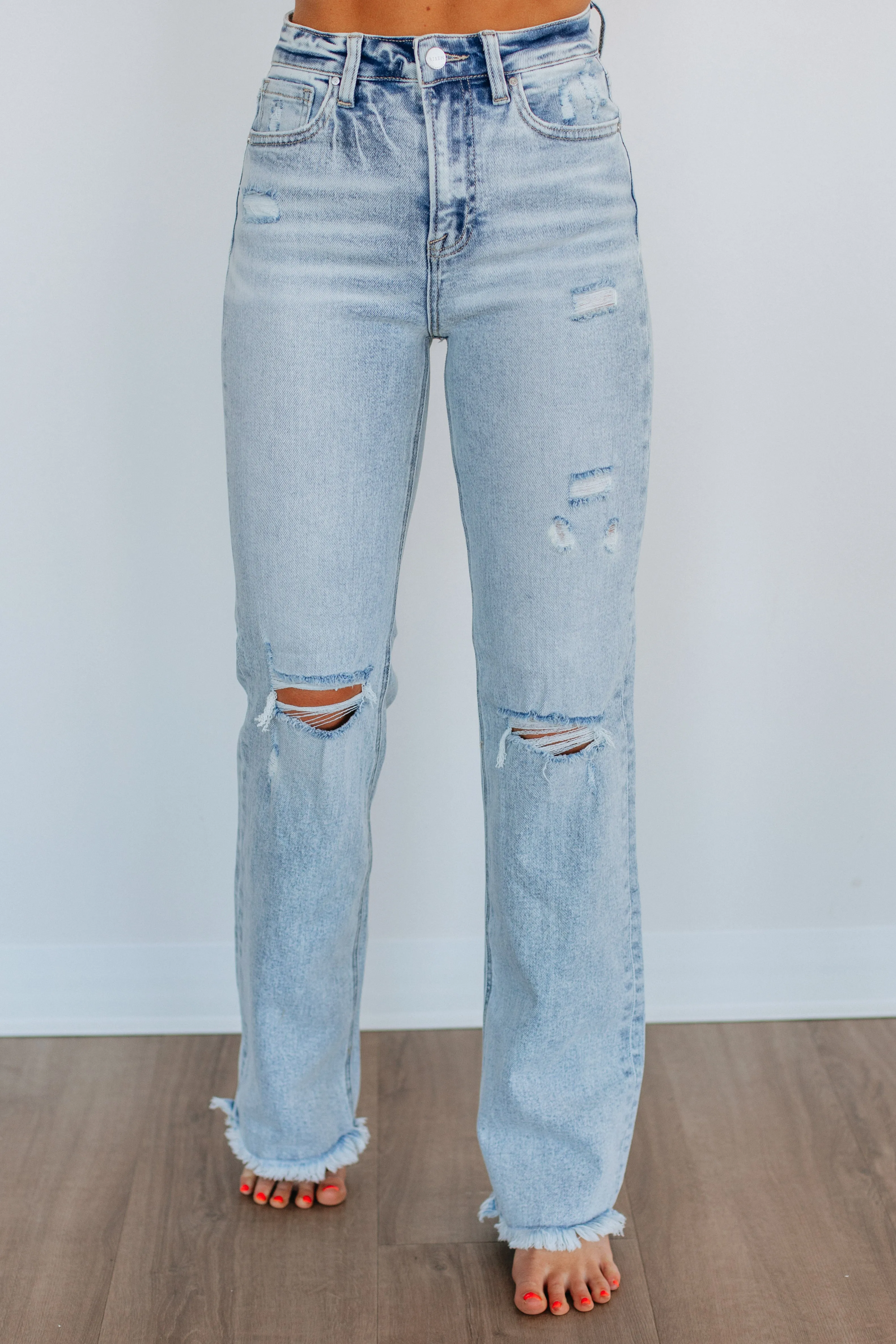Eloise Risen Jeans - Light Wash All-Purpose Use