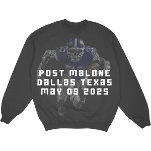 Post Malone X Dallas Cowboys Crewneck stain resistant coating