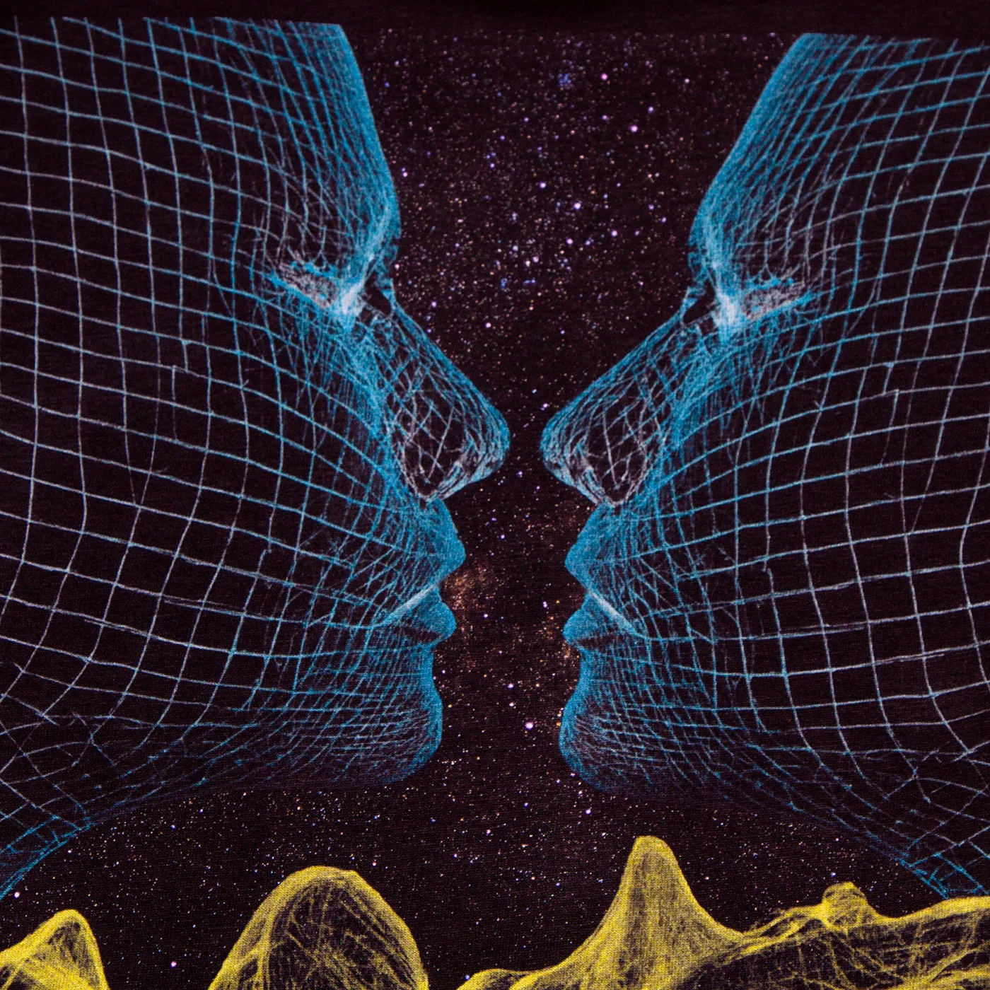 Core Relaxed product urban style quotient Entity 003 Back Print - Pullover Hood - Black