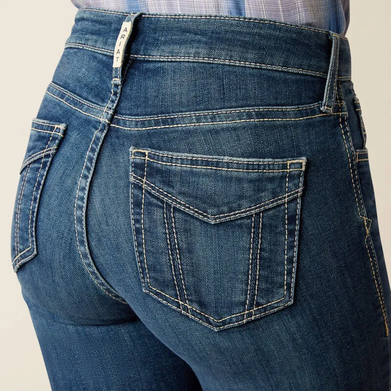 Ariat Women??s High Rise Paula Slim Trouser Jean in Athena Always Appropriate Casual Wear