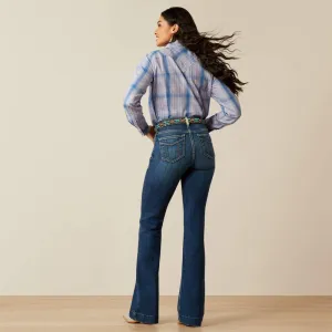 Waterless Wash Technology Ariat Women??s High Rise Paula Slim Trouser Jean in Athena
