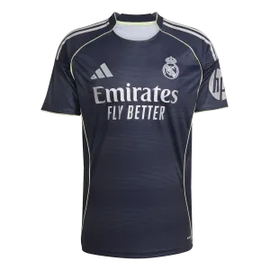 Unisex style adidas Real Madrid  25/26 Away Soccer Jersey | Navy-Grey | Men's