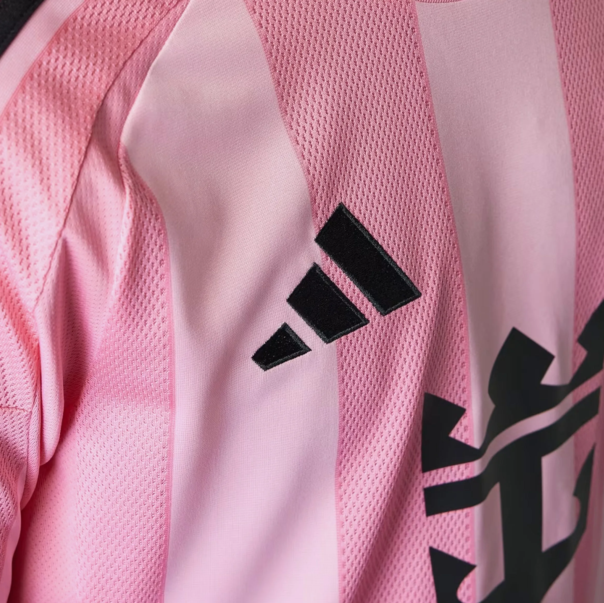 Relaxed Fit Unisex style Inter Miami CF 25/26 Messi Home Mens Jersey (Easy Pink/Black)