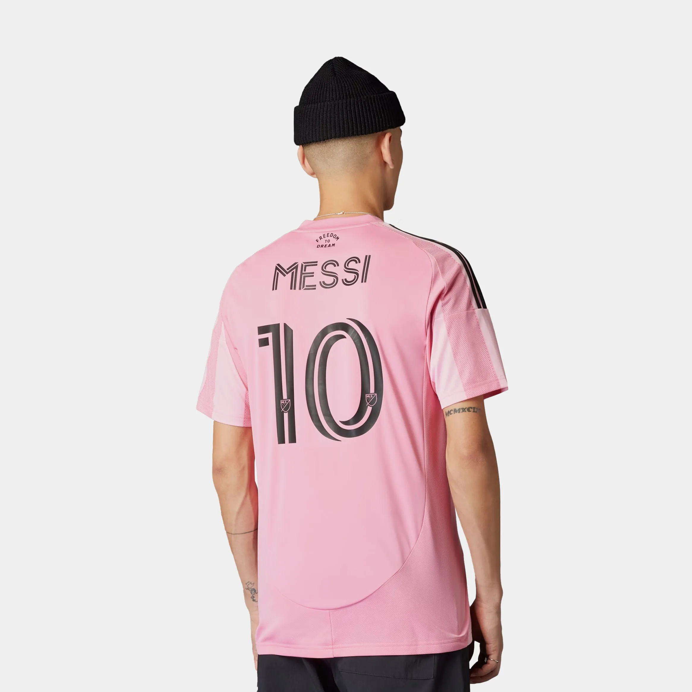 Smart Motion Inter Miami CF 25/26 Messi Home Mens Jersey (Easy Pink/Black)
