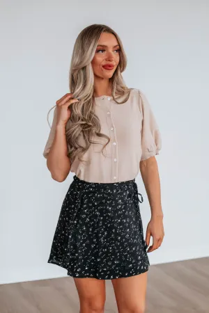 Leanora Floral Skirt Chic Appeal Light Mood