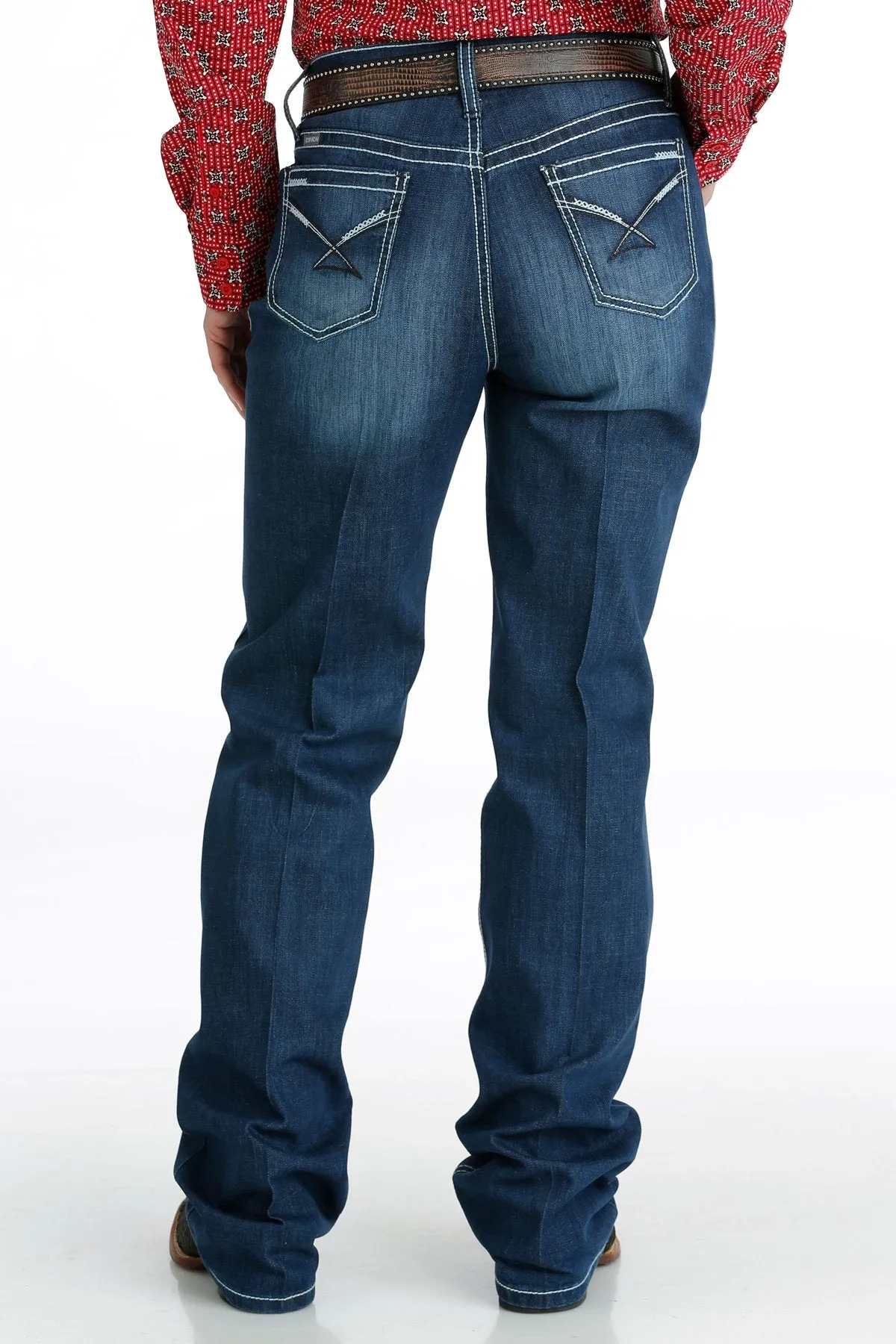 Cinch Women's Emerson Jean in Dark Stonewash Reliable Fit Modern Fit