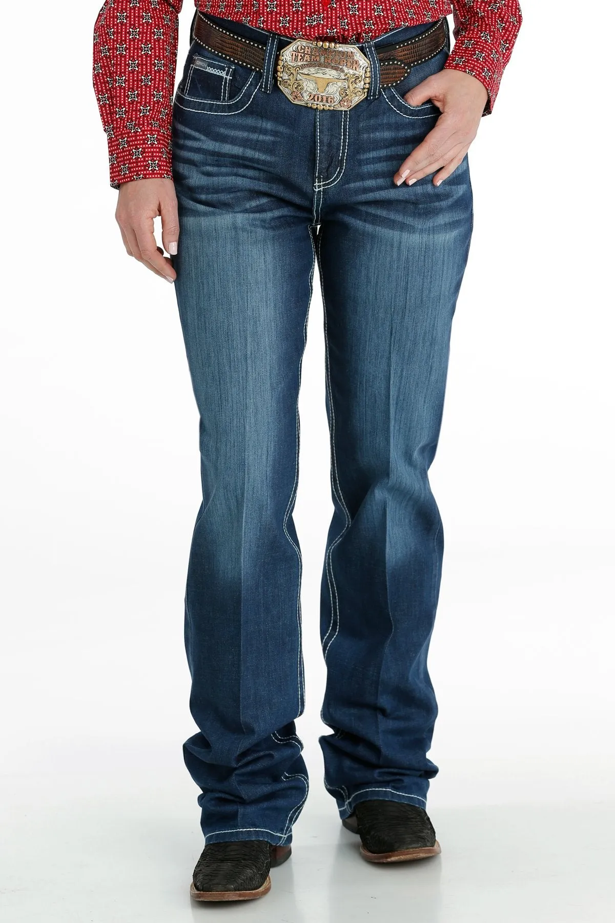 Breathable Travel Outfit Brunch Outfit Cinch Women's Emerson Jean in Dark Stonewash