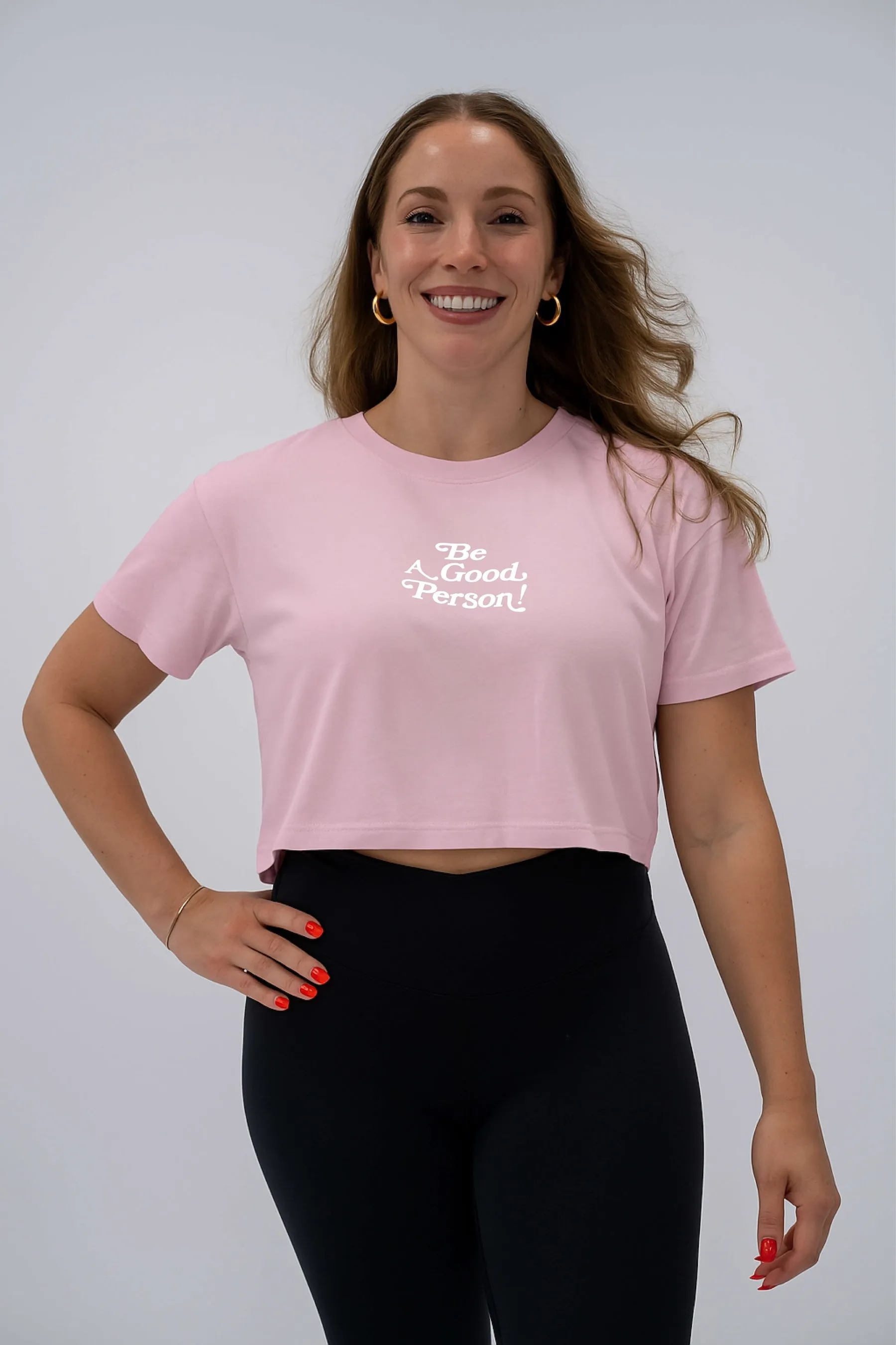 Exclamation Crop Top - Orchid Chilly Comfort