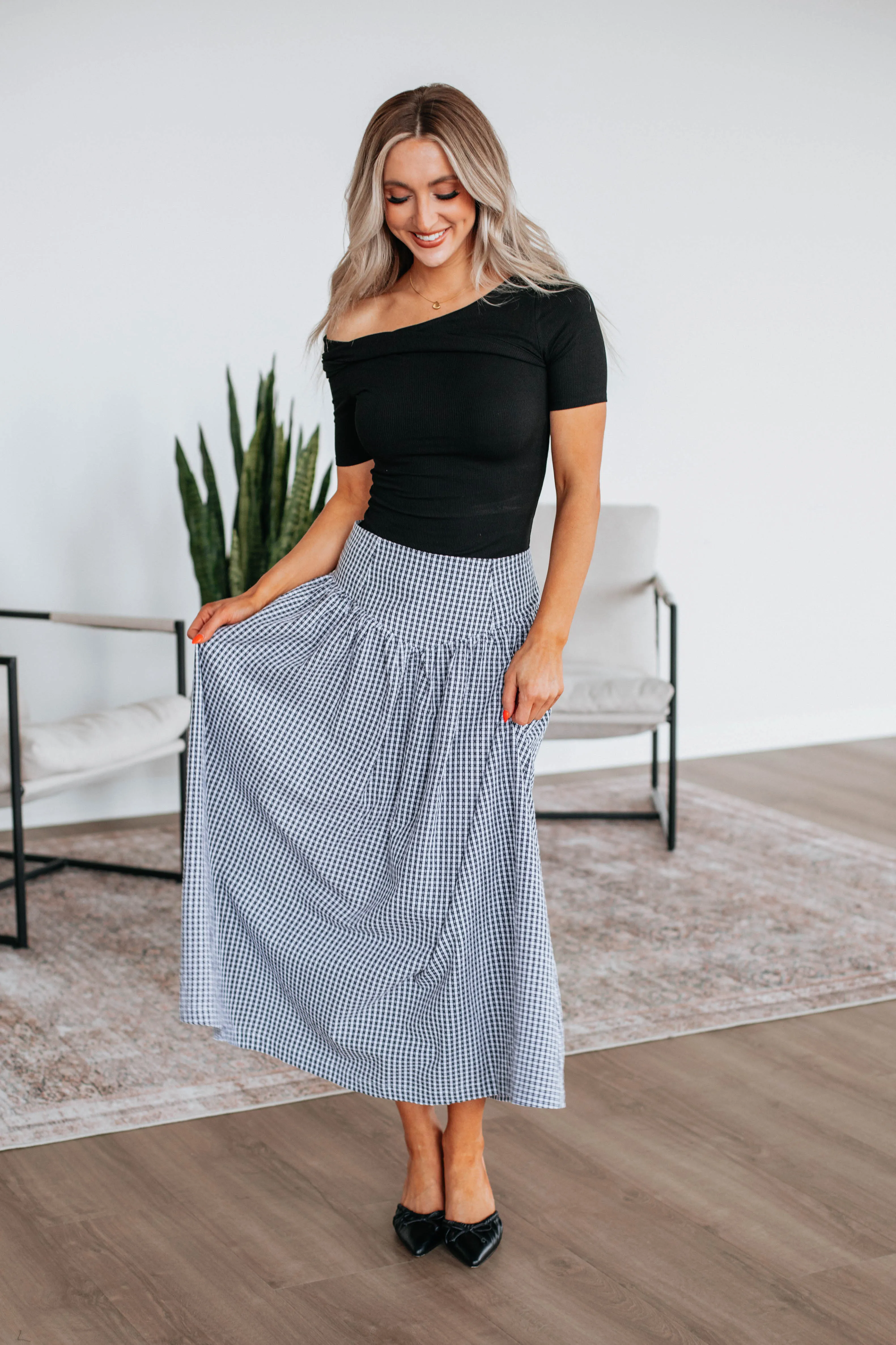 Ezra Maxi Skirt Fair trade Reimagined Classic