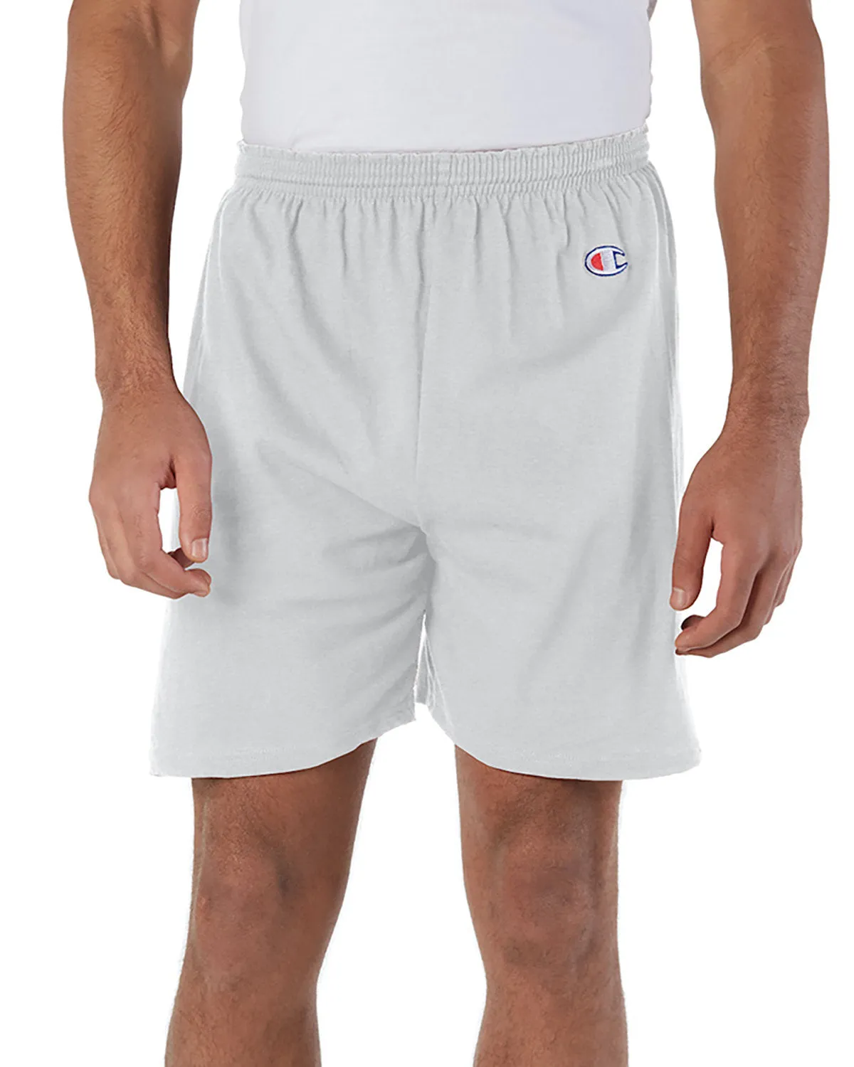 Non Irritating Tags Easy Flow Fit Champion Men's Cotton Jersey 6" Shorts