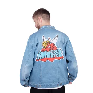 Fallen Angel ?C Denim Jacket Warmth Retention Modular Attachment Loops