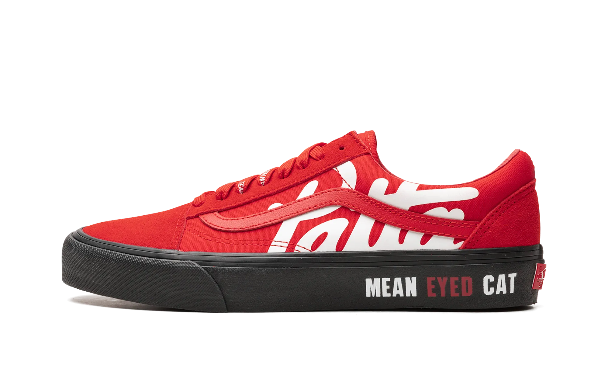 Old Skool VLT LX "Patta Mean Eyed Cat Red" Run Free