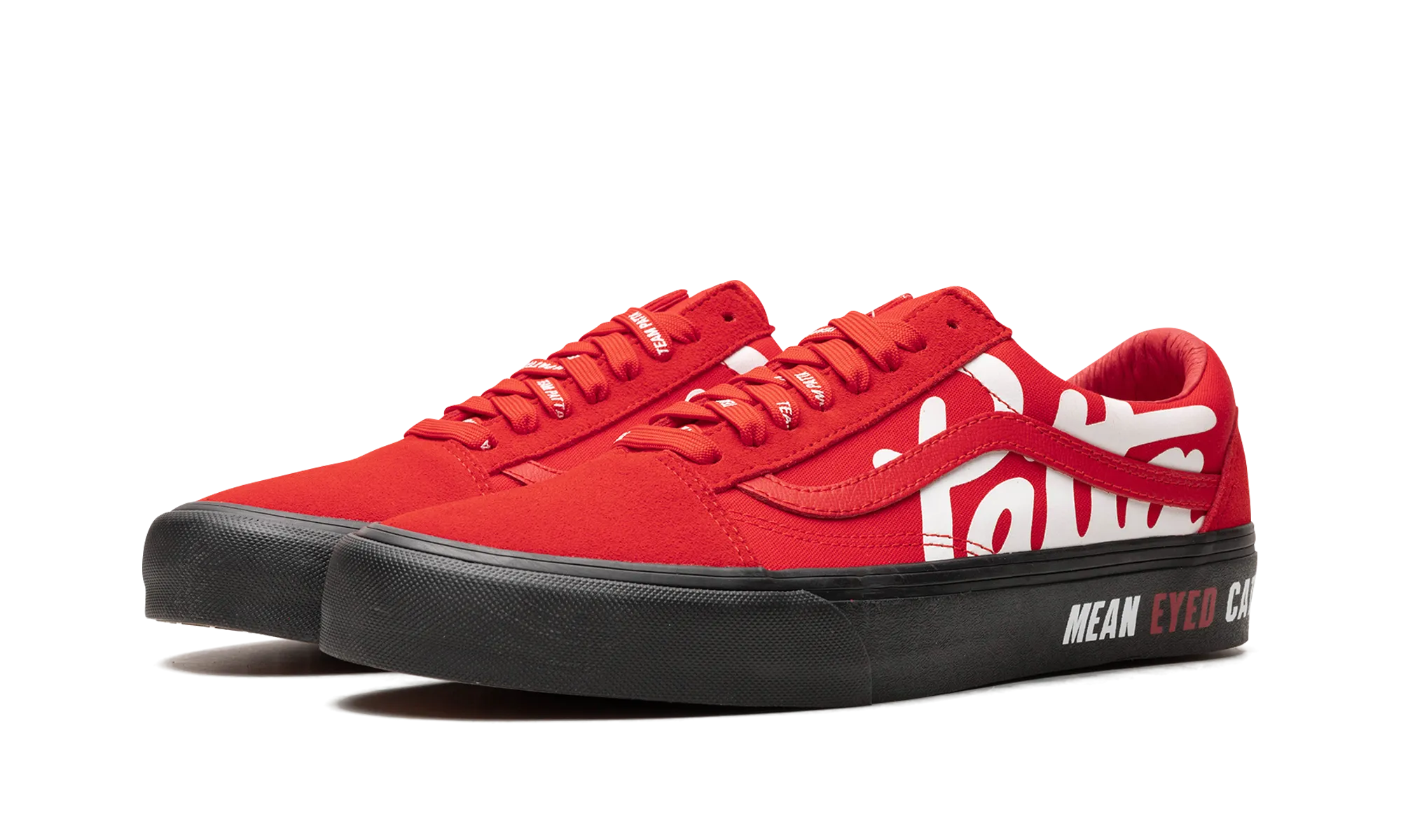 Old Skool VLT LX "Patta Mean Eyed Cat Red" Slip Resistant