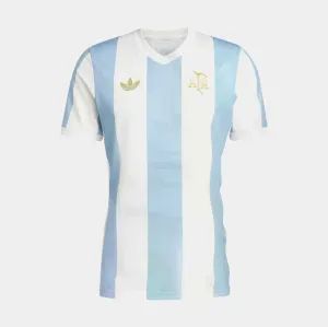 Argentina Anniversary 2024 Mens Jersey (White/Blue) No Resistance