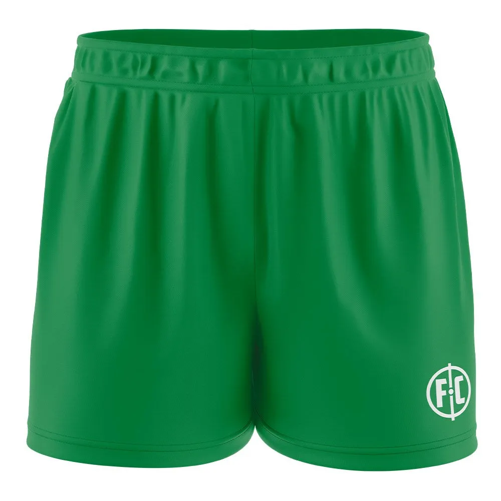 FC Match Football Short Womens - Emerald QuickAdjustStraps