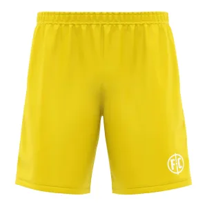 FC Match Football Short - Yellow evening dress GussetDesign