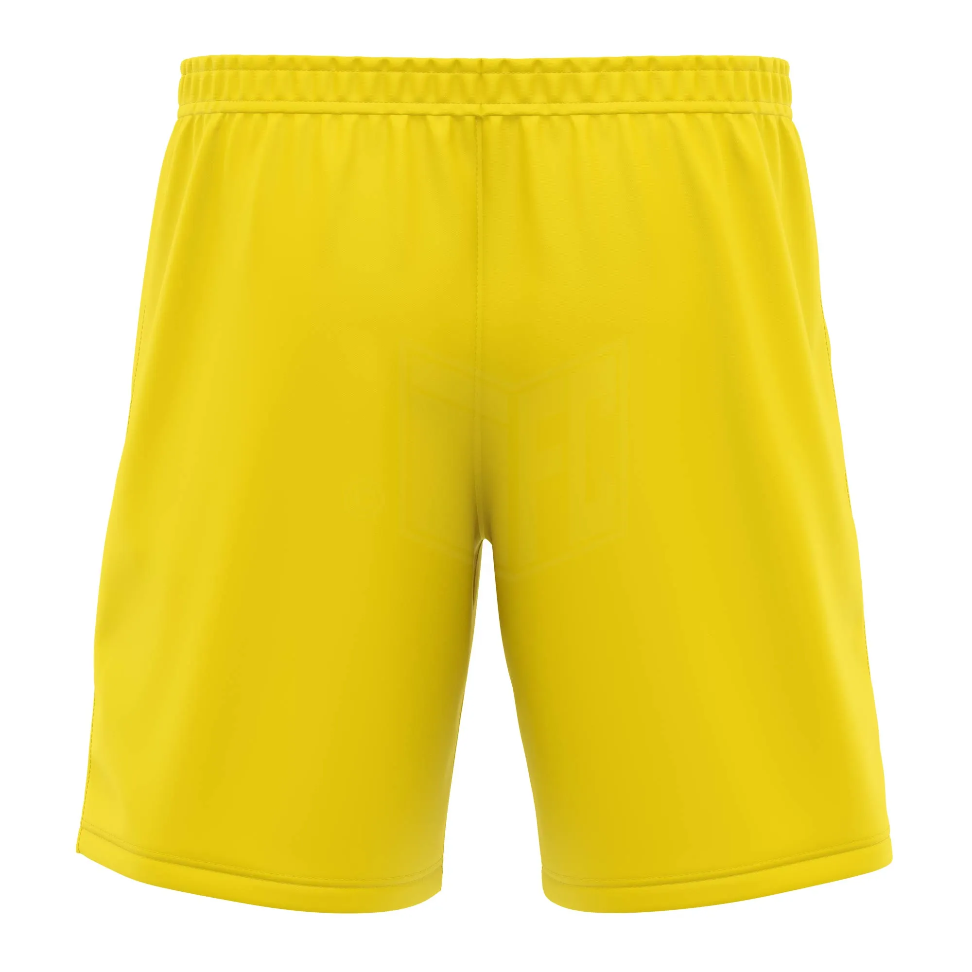 Tight Fit Breezy Waist FC Match Football Short - Yellow