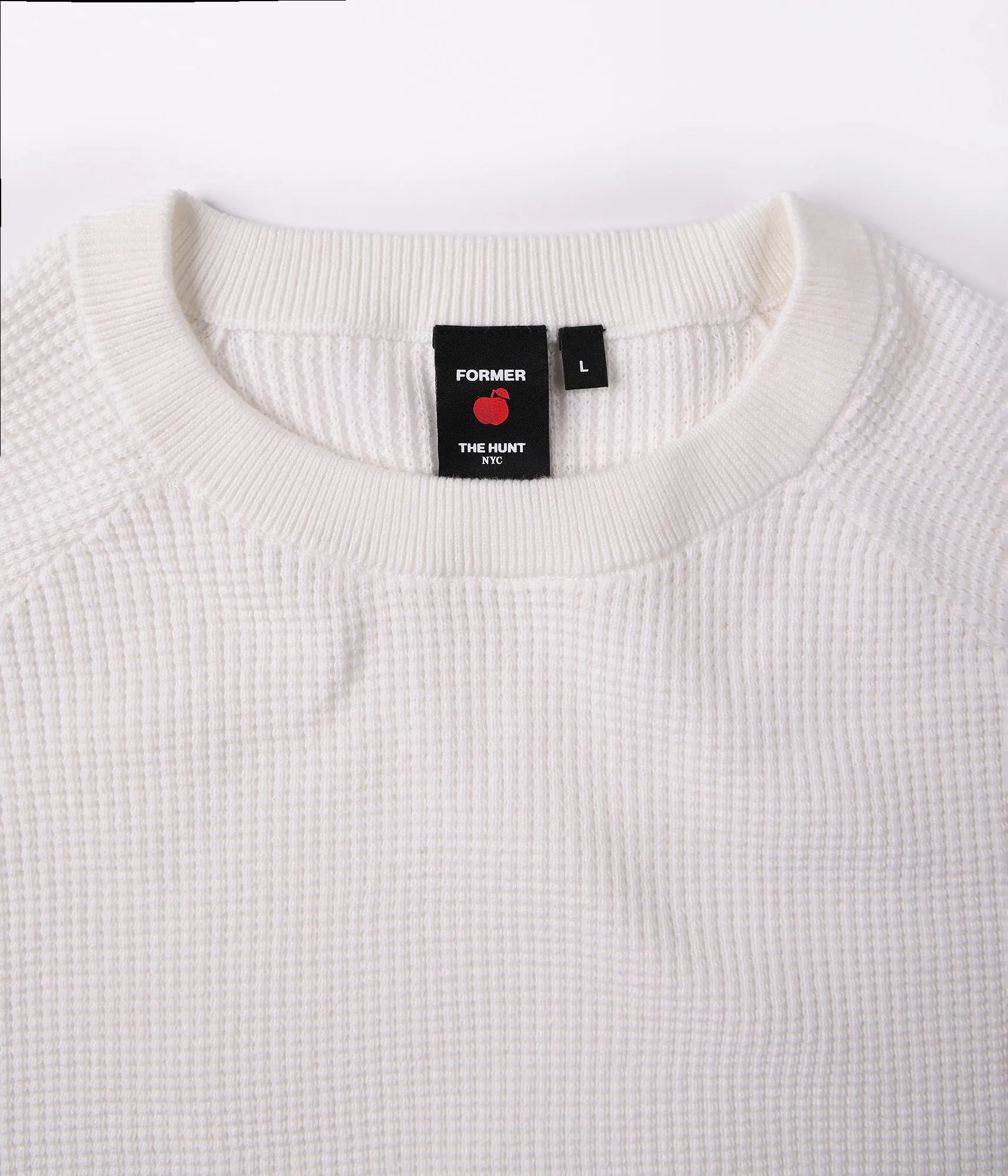 FH WAFFLE KNIT // NATURAL Shrinkage Control Treatment LowMaintenance Fabric