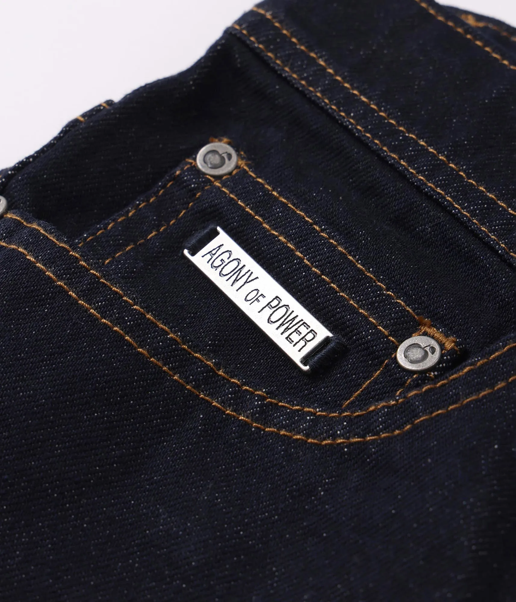 Body Aligned Modular Attachment FH WORKER JEAN // RAW INDIGO DENIM