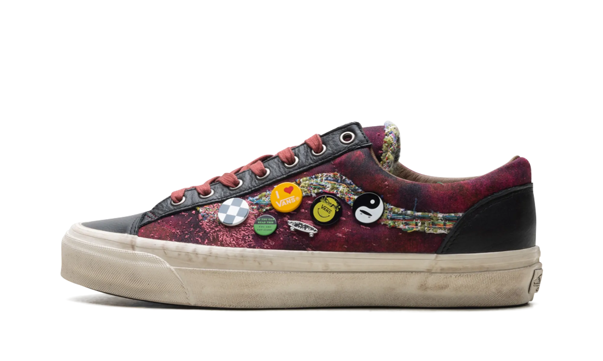 Old Skool 36 LX "Souvenir - Burgundy" Party Glow night walk