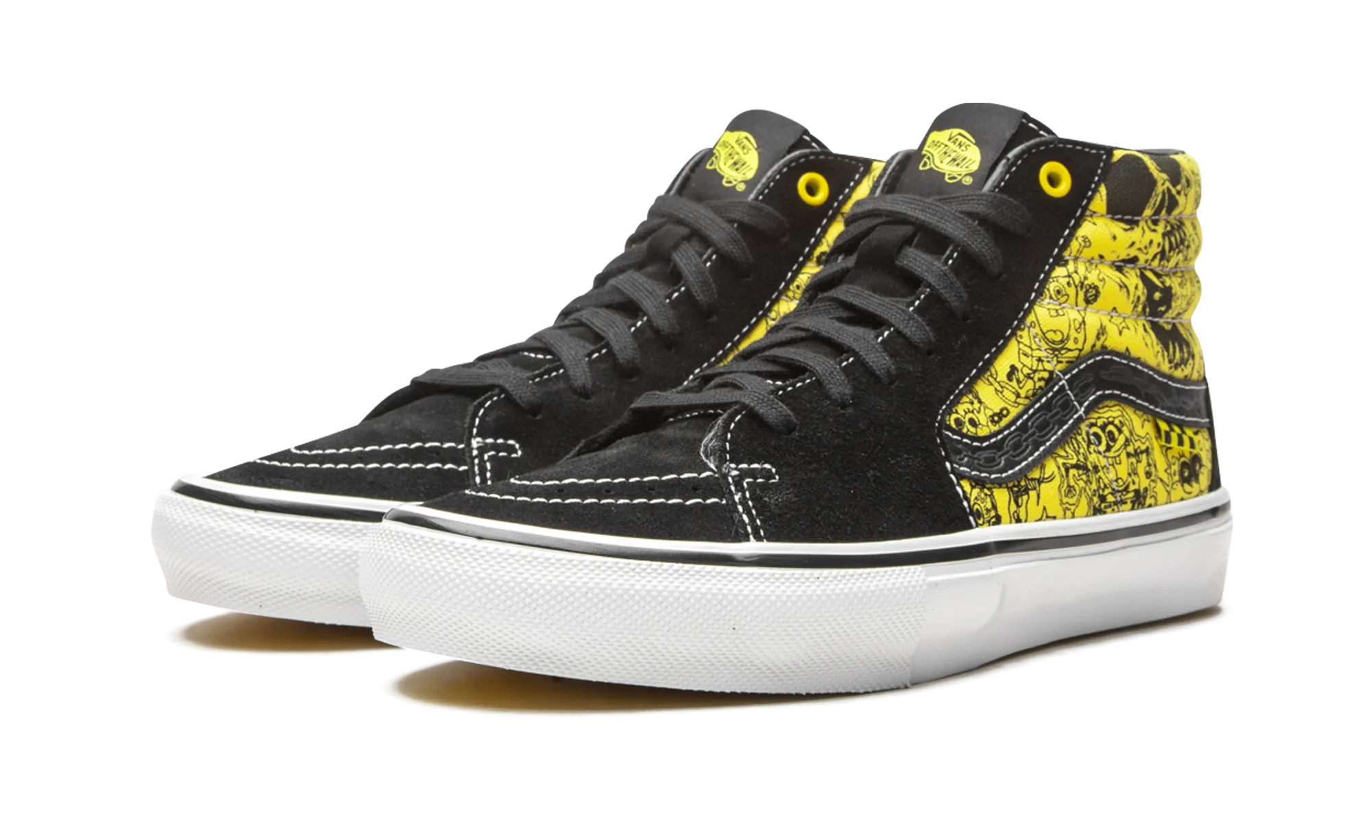 Soul Step Airflow Ventilation Channels Skate Sk8-Hi "Spongebob"