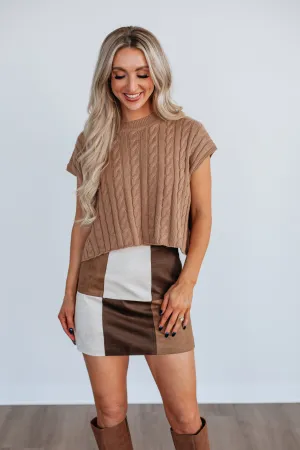 Iconic Style Franca Suede Skirt