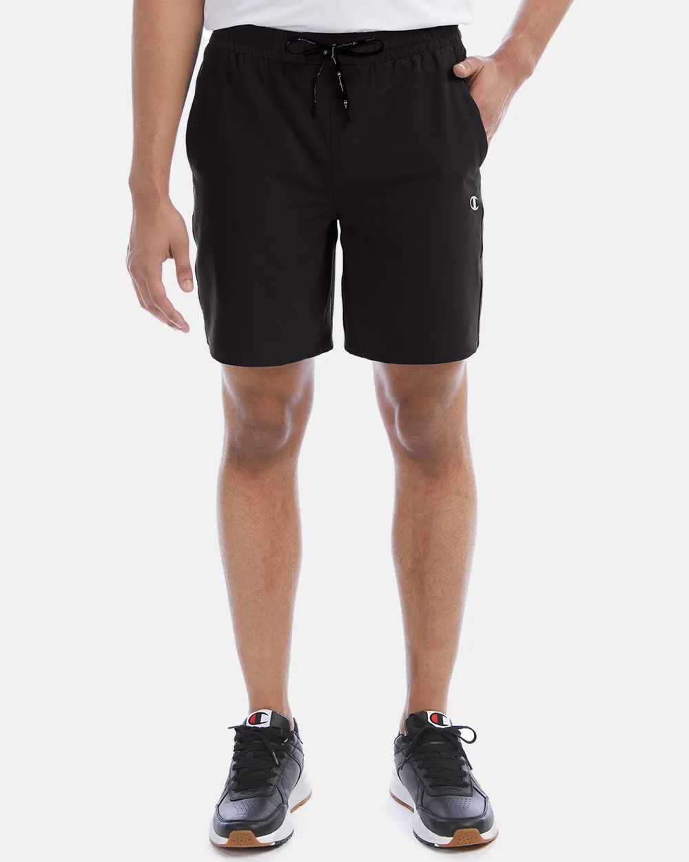 Champion  Men's Woven City Sport Shorts Hypoallergenic Textile Cozy Style