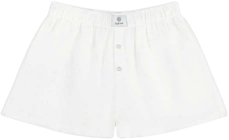 Streetwear Eyelet Boxer Shorts
