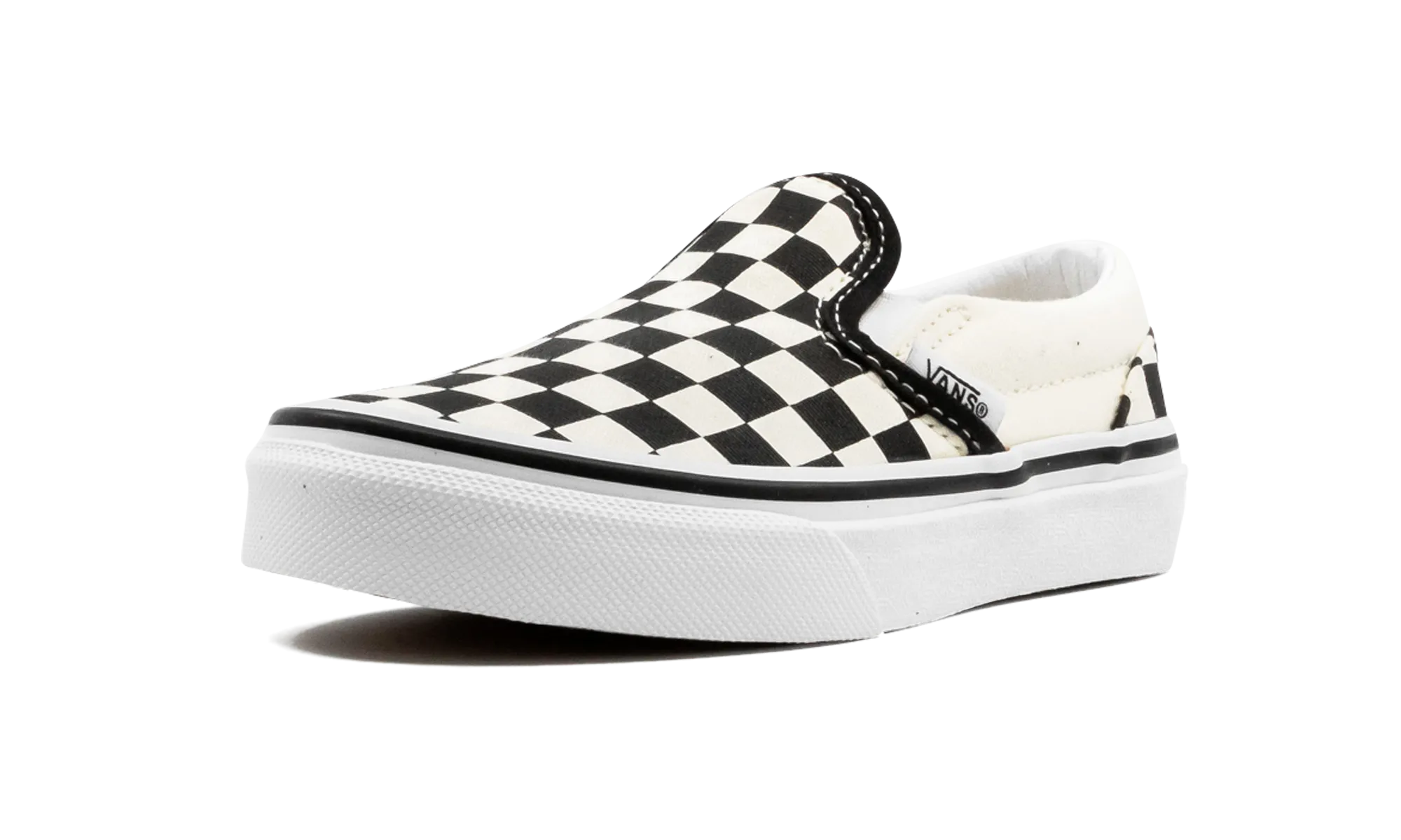 Hill Walk Anti Odor Treatment Classic Slip On PS "Checkerboard"