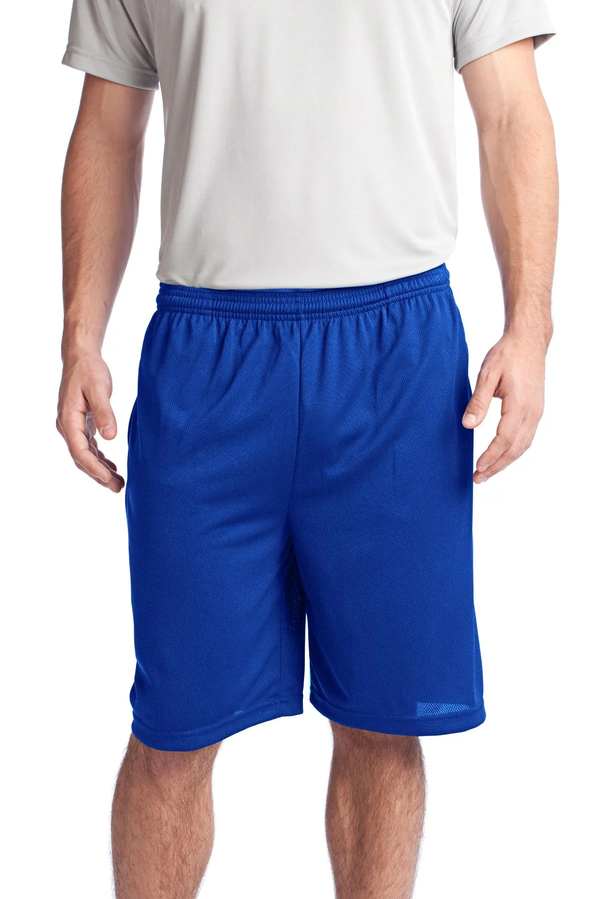 Sport-Tek Men's PosiCharge Tough Mesh Pocket Shorts evening dress