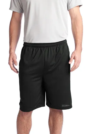 Moisture Management System Sport-Tek Men's PosiCharge Tough Mesh Pocket Shorts