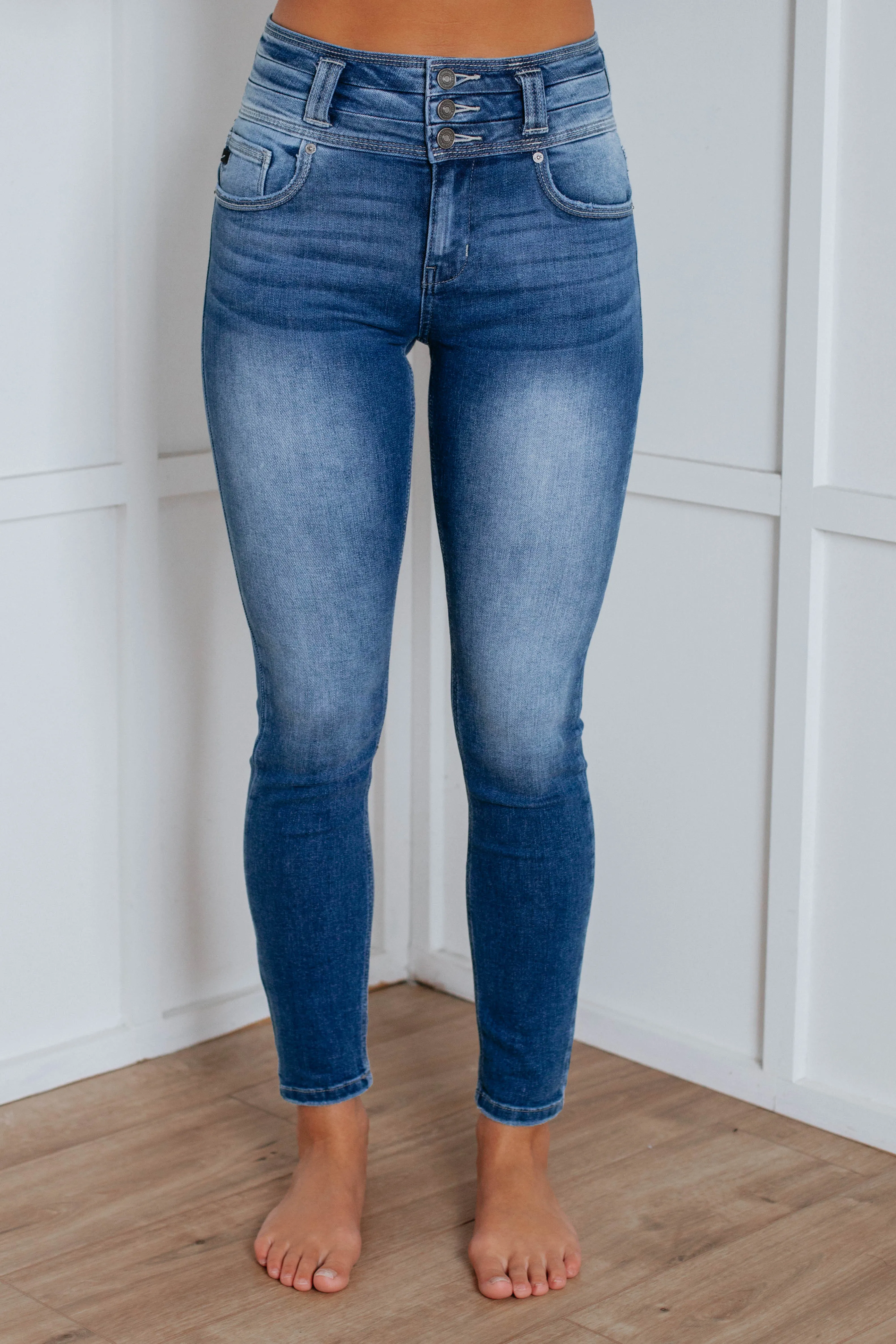 Summer Vibes Tucker KanCan Jeans - Medium Wash