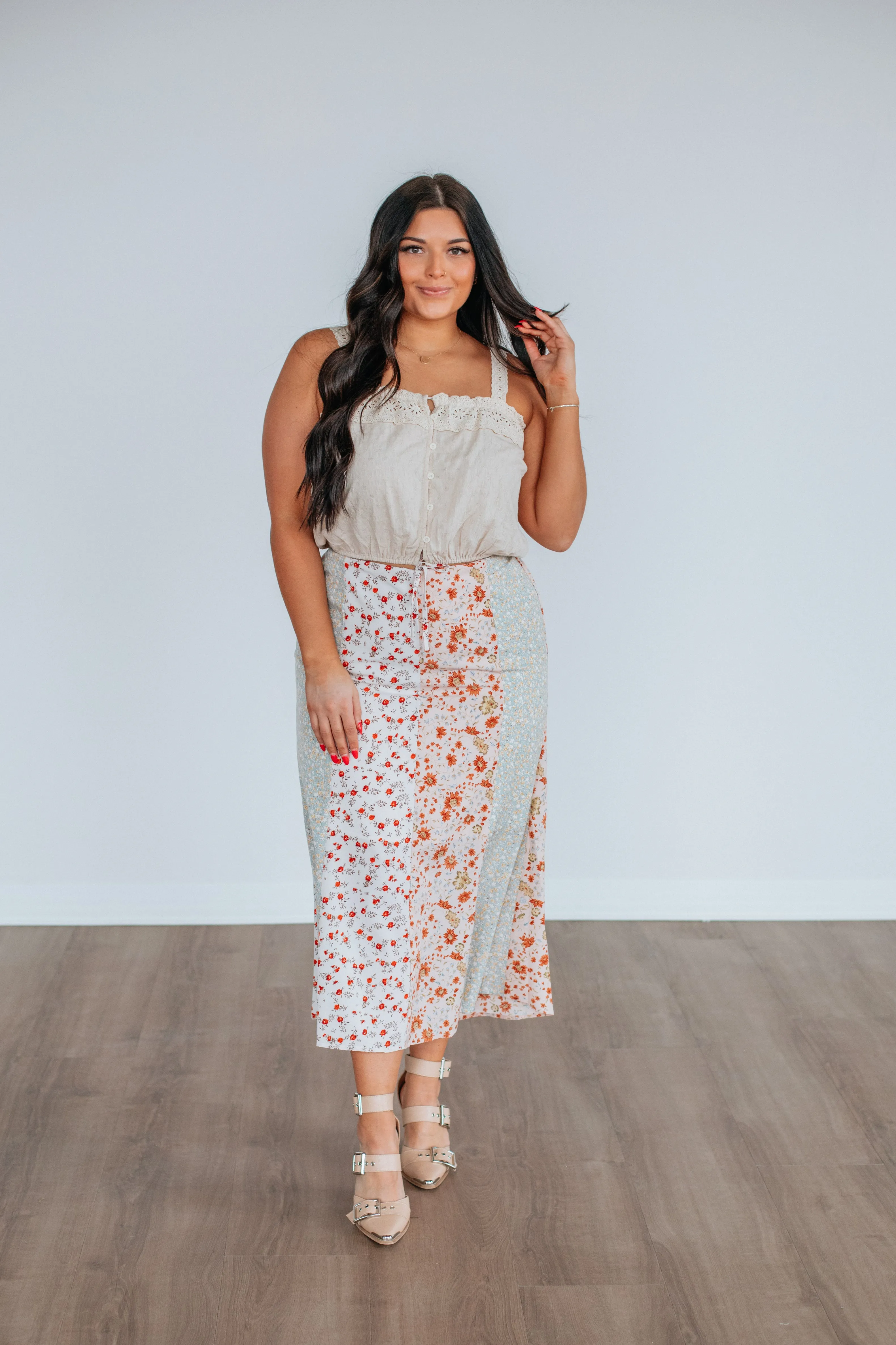 Kellis Floral Skirt Essential Style