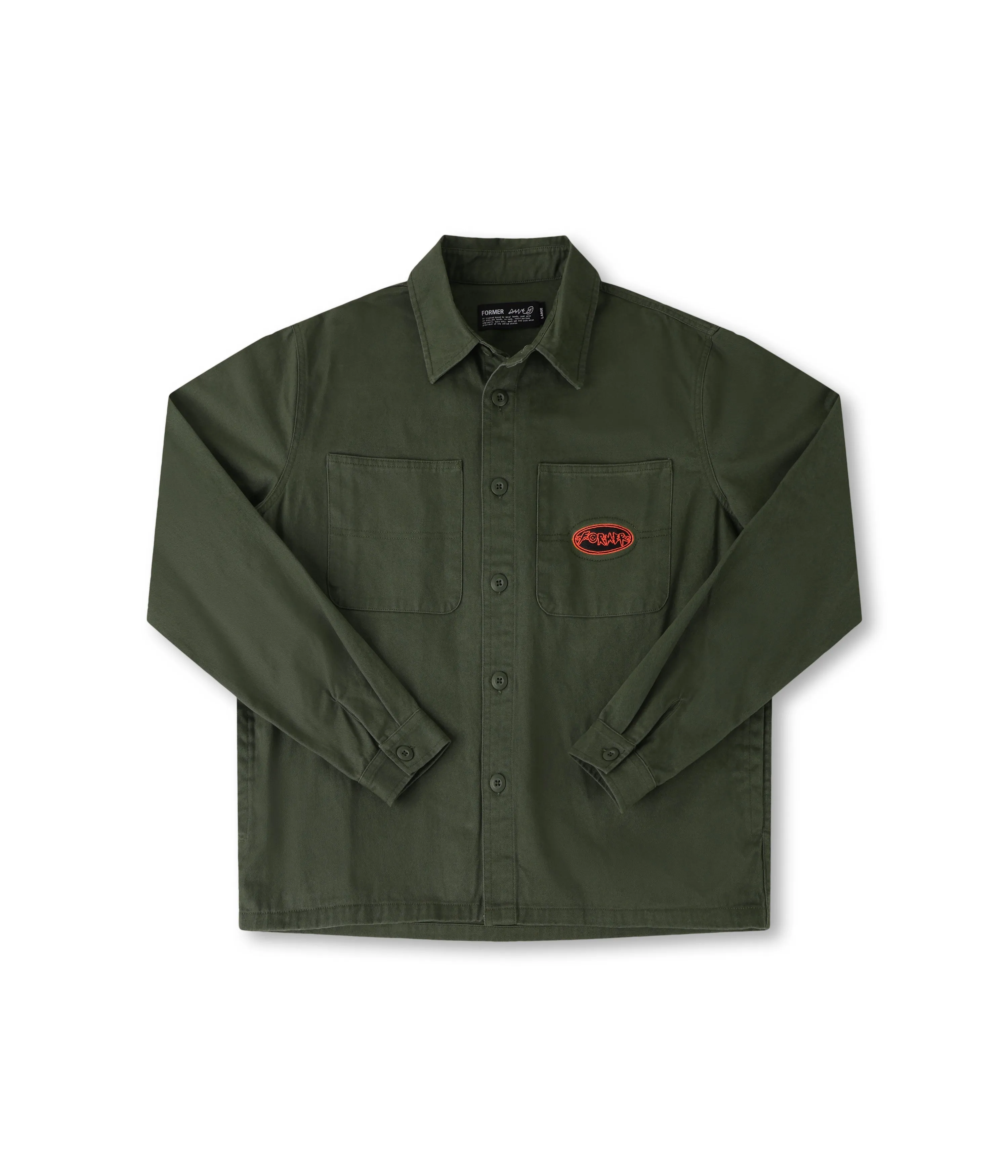 Casual Wearable REYNOLDS FLATLINE LS OVERSHIRT // SURPLUS