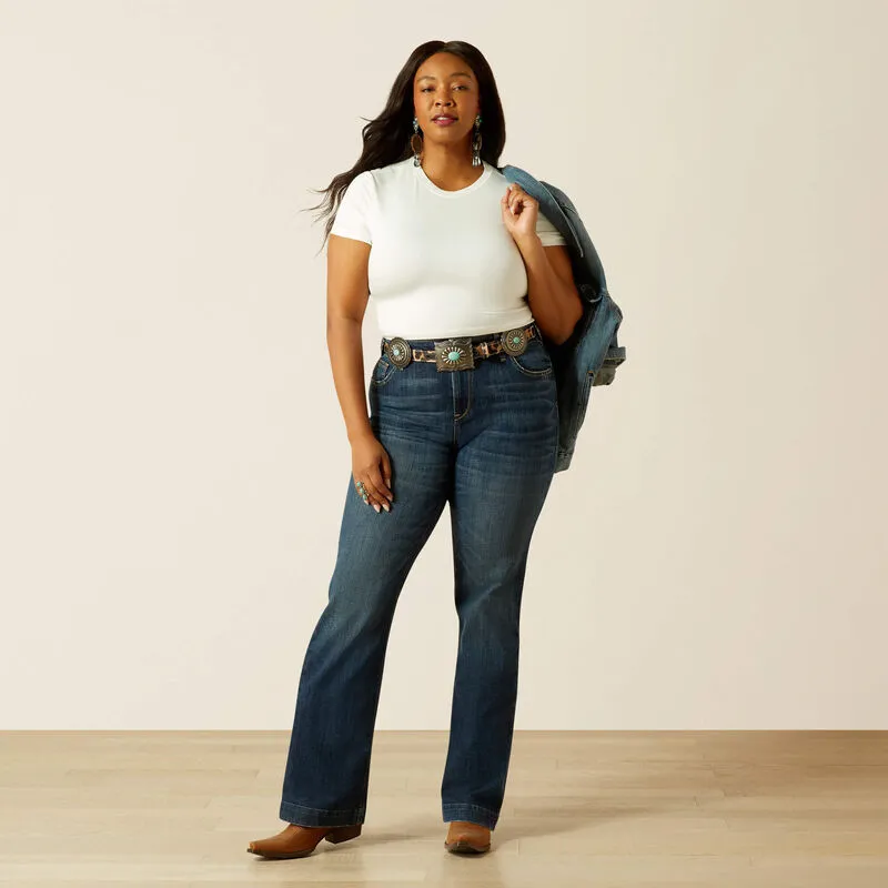 Multi Pocket Design Ready Choice Ariat Women??s Perfect Rise Ruth Slim Trouser Jean in Arkansas (Plus Size)
